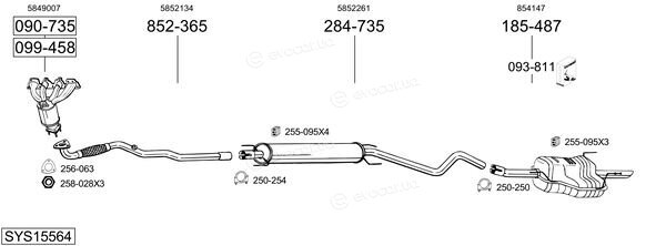 Bosal SYS15564