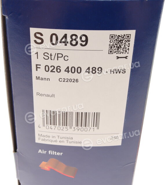 Bosch F 026 400 489