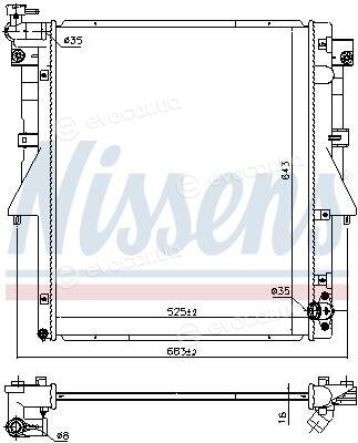 Nissens 606549