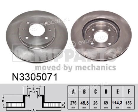 Nipparts N3305071