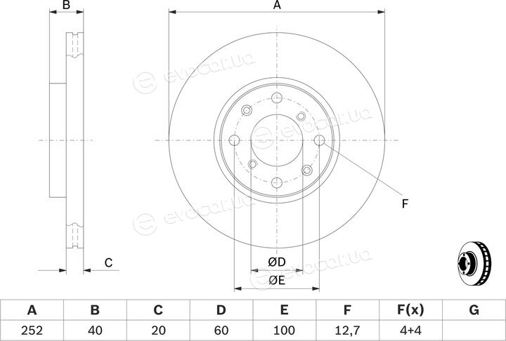 Bosch 0 986 479 B98