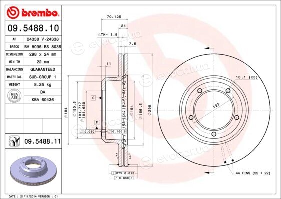 Brembo 09.5488.11