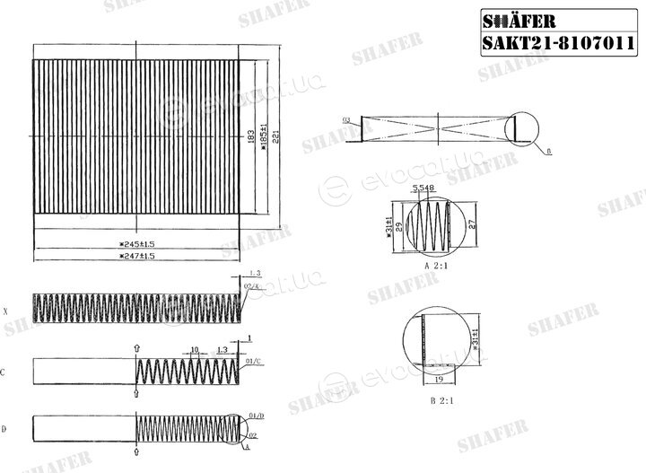 Shafer SAKT218107011