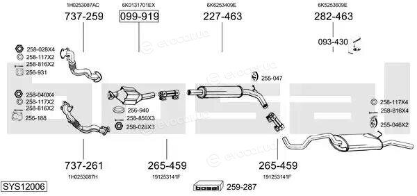 Bosal SYS12006