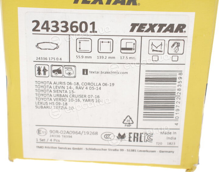 Textar 2433601