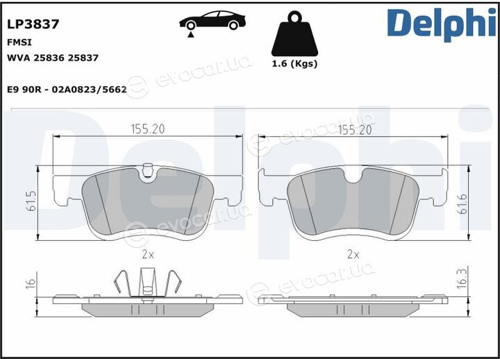 Delphi LP3837