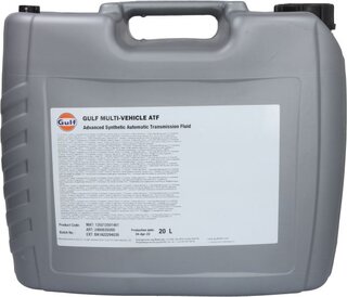 Gulf MULTIVEHICLE ATF 20L