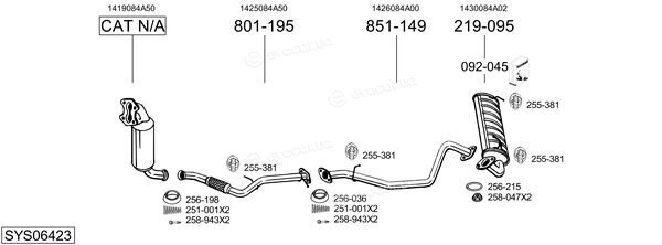 Bosal SYS06423