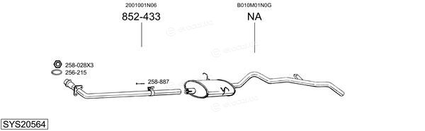 Bosal SYS20564