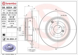 Brembo 08.8554.21