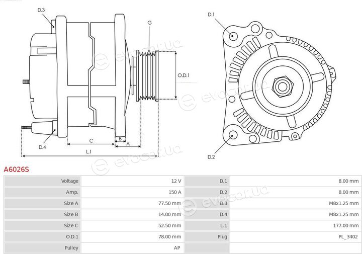 AS A6026S