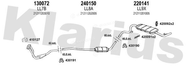 Klarius 490005E