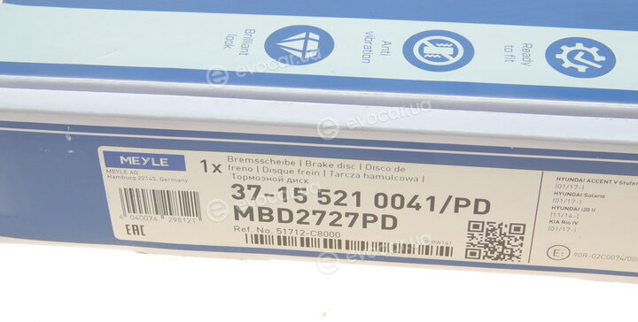 Meyle 37-15 521 0041/PD