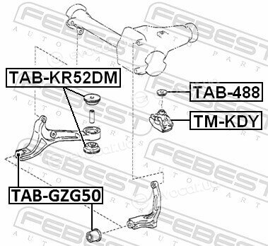 Febest TAB-GZG50