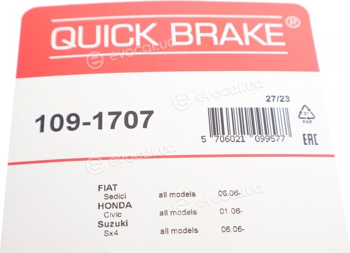 Kawe / Quick Brake 109-1707