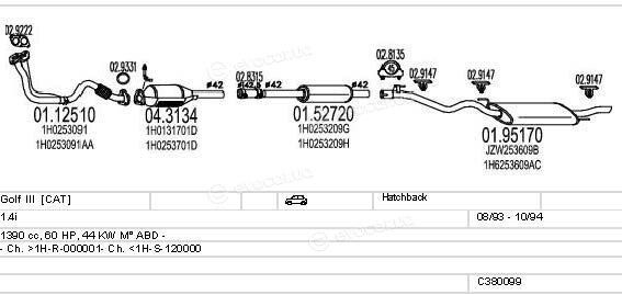 MTS C380099002894