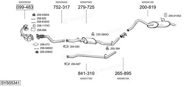 Bosal SYS05341