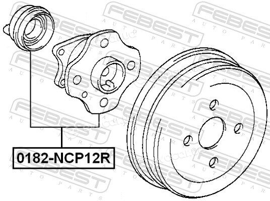 Febest 0182-NCP12R