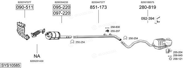 Bosal SYS10585