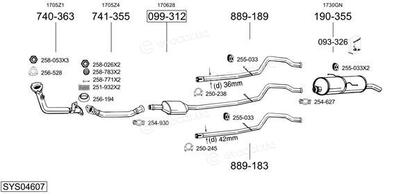 Bosal SYS04607