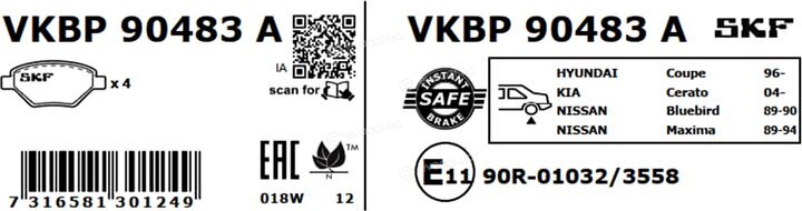 SKF VKBP 90483 A
