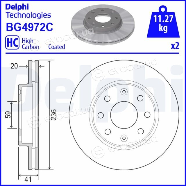 Delphi BG4972C