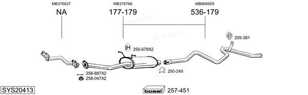 Bosal SYS20413