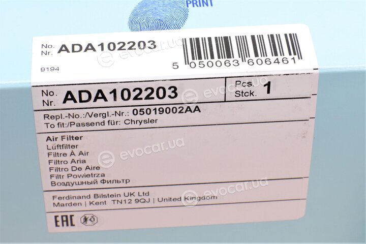 Blue Print ADA102203