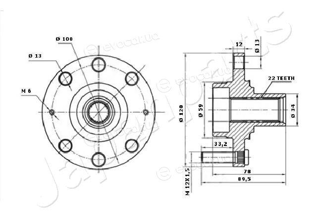 Japanparts KK-10018