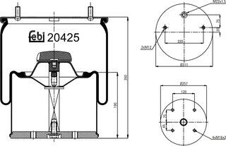 Febi 20425