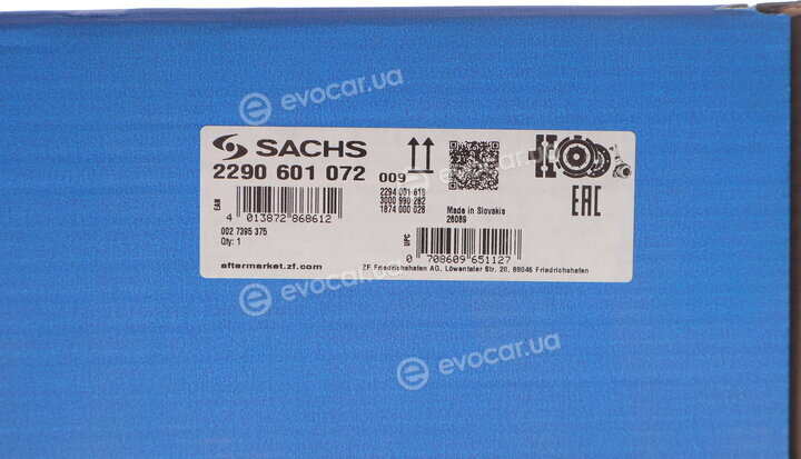 Sachs 2290 601 072
