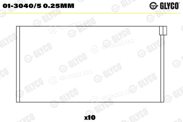 Glyco 01-3040/5 0.25mm