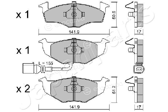 Japanparts PA-0955AF