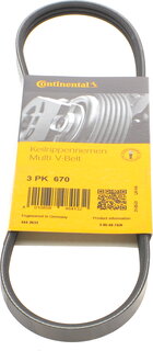 Continental 3PK670