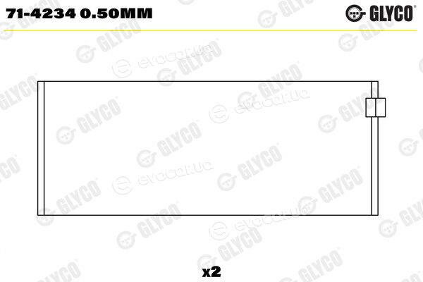 Glyco 71-4234 0.50mm