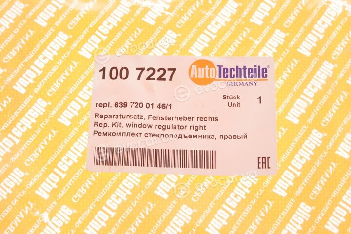 Autotechteile 100 7227