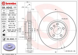 Brembo 09.A542.11