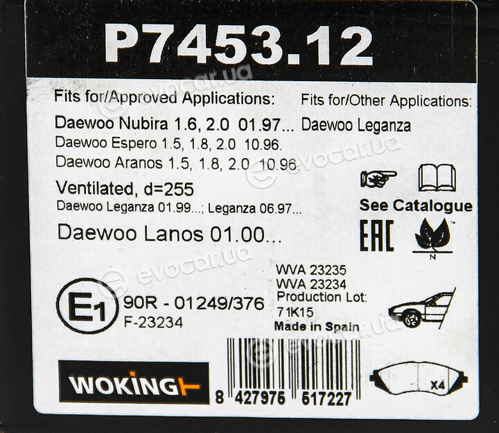 Woking P7453.12