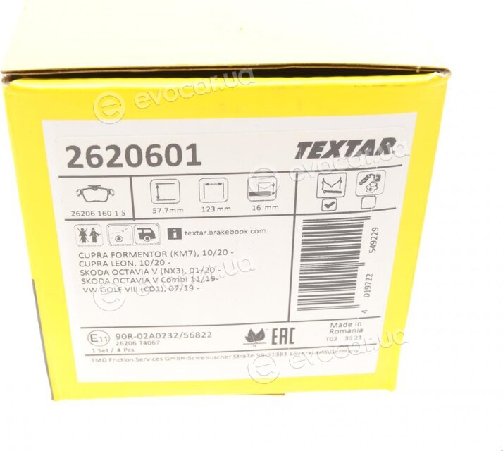 Textar 2620601