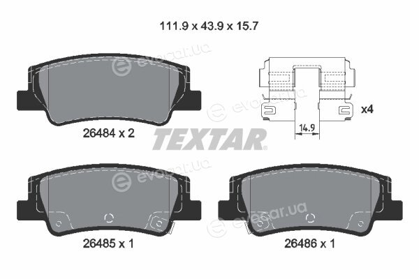 Textar 2648401