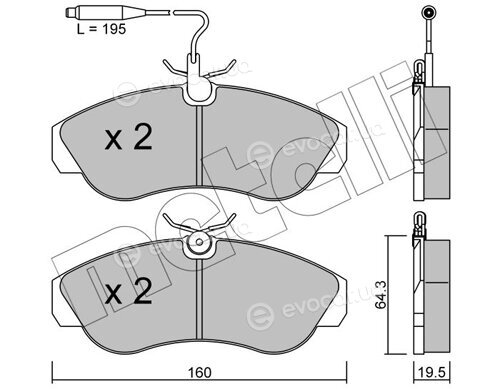 Metelli 22-0155-0