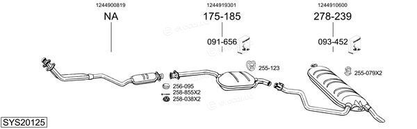 Bosal SYS20125