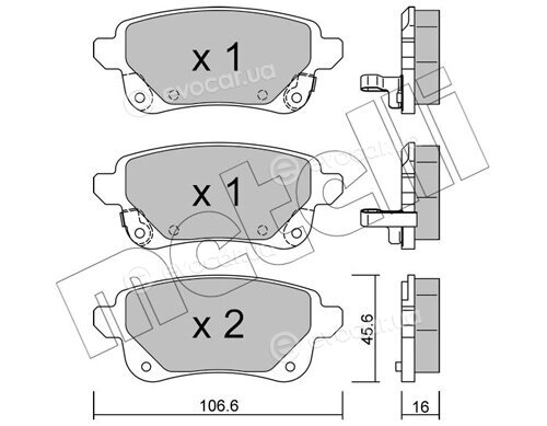 Metelli 22-1112-1