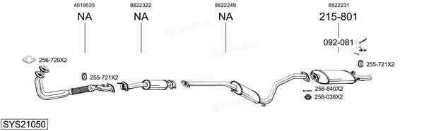 Bosal SYS21050