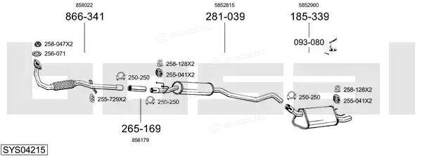 Bosal SYS04215