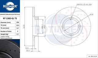 Rotinger RT 1302-GL T5