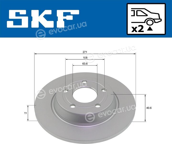 SKF VKBD 91353 S2