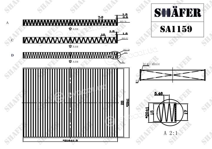 Shafer SA1159