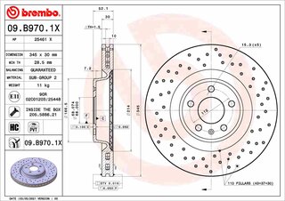 Brembo 09.B970.1X