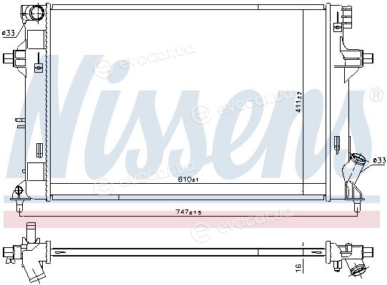 Nissens 606552